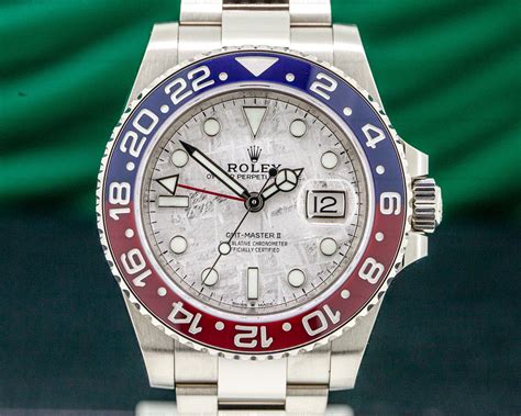 Rolex white gold gmt